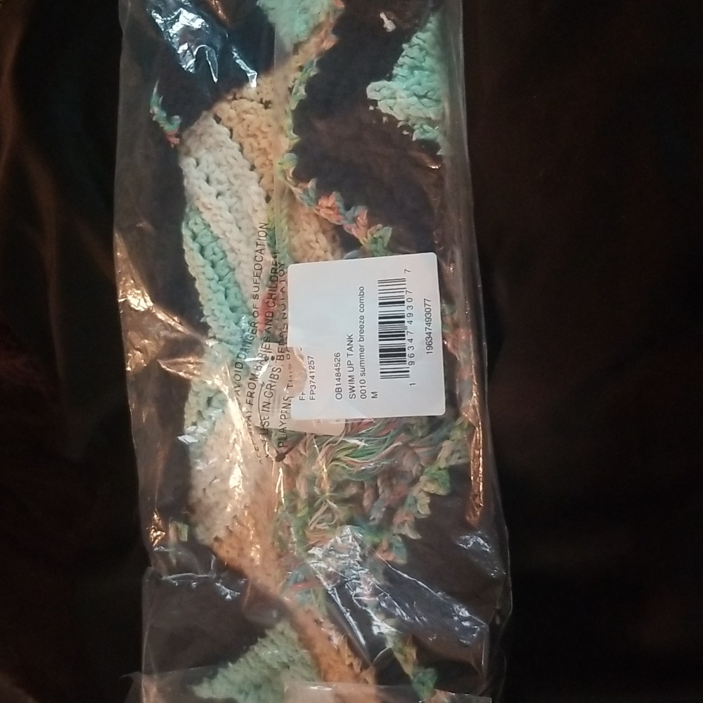 Free People swim up tank sz. M - Picture 3 of 16